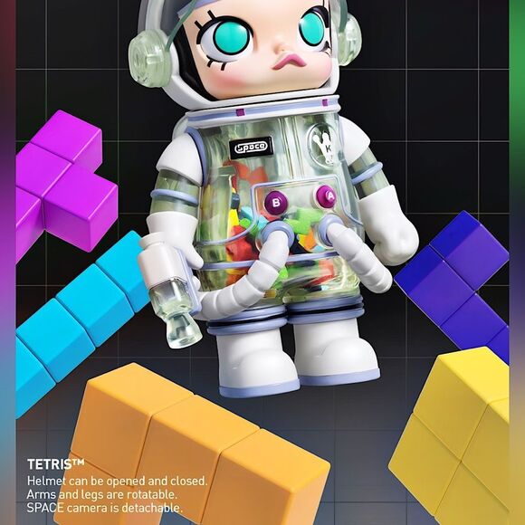 MEGA SPACE MOLLY 100% Series 3 Figurine - Tetris - Picture 5 of 16